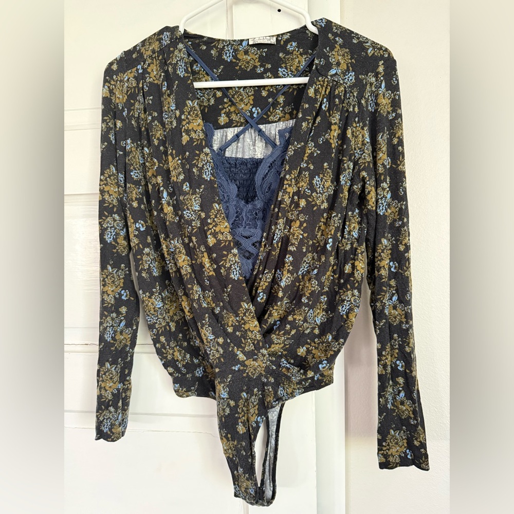 Free People Intimates Bodysuit (small) with Anemone Bralette (medium)